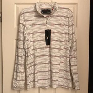 NWT!! Women’s Spyder striped pullover
